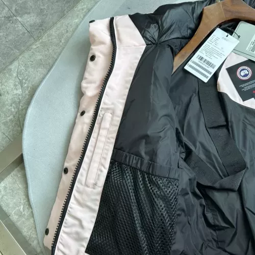 Replica Canada Goose Down Feather Coat Long Sleeved For Women #1370035 $162.00 USD for Wholesale