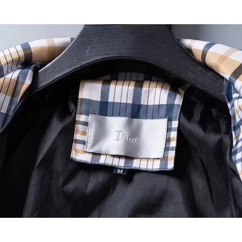 Replica Christian Dior Jackets Long Sleeved For Men #1370037 $42.00 USD for Wholesale