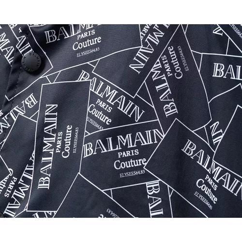 Replica Balmain Jackets Long Sleeved For Men #1370041 $42.00 USD for Wholesale