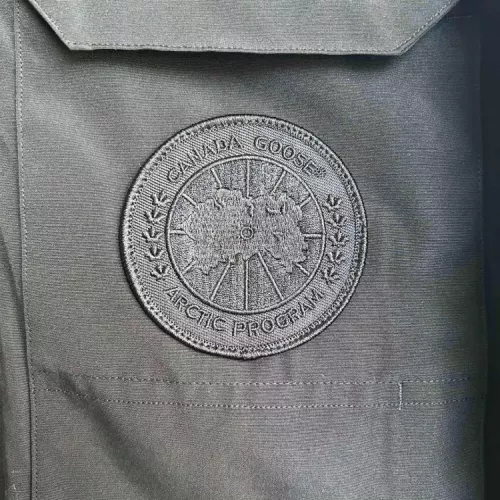 Replica Canada Goose Down Feather Coat Long Sleeved For Unisex #1370046 $220.00 USD for Wholesale