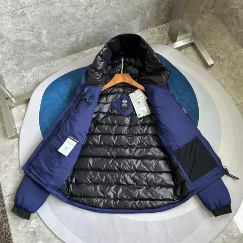 Replica Canada Goose Down Feather Coat Long Sleeved For Men #1370068 $172.00 USD for Wholesale