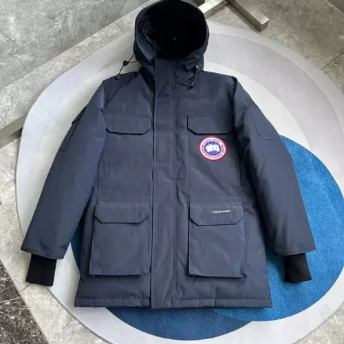 Replica Canada Goose Down Feather Coat Long Sleeved For Unisex #1370076 $180.00 USD for Wholesale