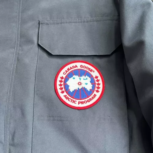 Replica Canada Goose Down Feather Coat Long Sleeved For Unisex #1370076 $180.00 USD for Wholesale