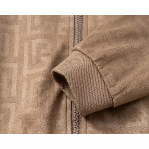 Replica Balmain Jackets Long Sleeved For Men #1370086 $45.00 USD for Wholesale