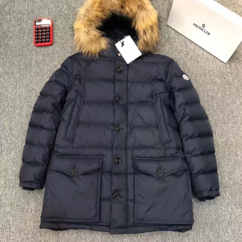 Wholesale Moncler Down Feather Coat Long Sleeved For Men #1370093 $222.00 USD, Wholesale Quality Replica Moncler Down Feather Coat