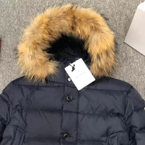 Replica Moncler Down Feather Coat Long Sleeved For Men #1370093 $222.00 USD for Wholesale