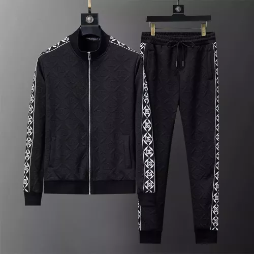 Wholesale Dolce &amp; Gabbana D&amp;G Tracksuits Long Sleeved For Men #1370114 $72.00 USD, Wholesale Quality Replica Dolce &amp; Gabbana D&amp;G Tracksuits