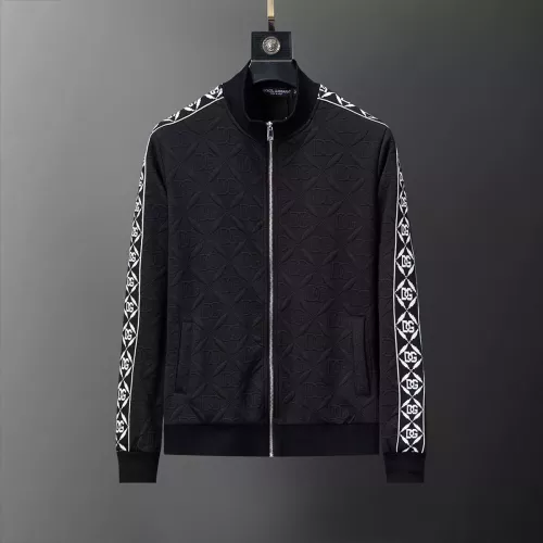 Replica Dolce & Gabbana D&G Tracksuits Long Sleeved For Men #1370114 $72.00 USD for Wholesale