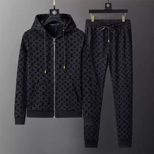 Wholesale Louis Vuitton LV Tracksuits Long Sleeved For Men #1370117 $76.00 USD, Wholesale Quality Replica Louis Vuitton LV Tracksuits