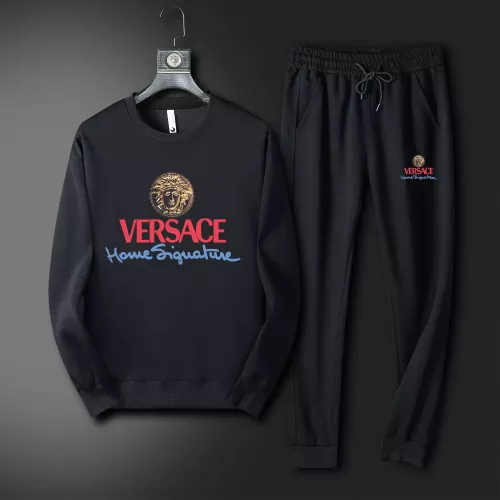 Wholesale Versace Tracksuits Long Sleeved For Men #1370122 $72.00 USD, Wholesale Quality Replica Versace Tracksuits
