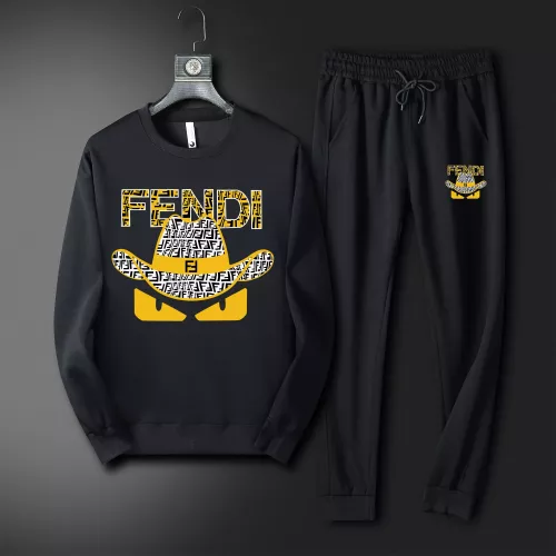 Wholesale Fendi Tracksuits Long Sleeved For Men #1370125 $72.00 USD, Wholesale Quality Replica Fendi Tracksuits