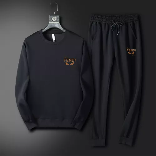 Wholesale Fendi Tracksuits Long Sleeved For Men #1370129 $72.00 USD, Wholesale Quality Replica Fendi Tracksuits
