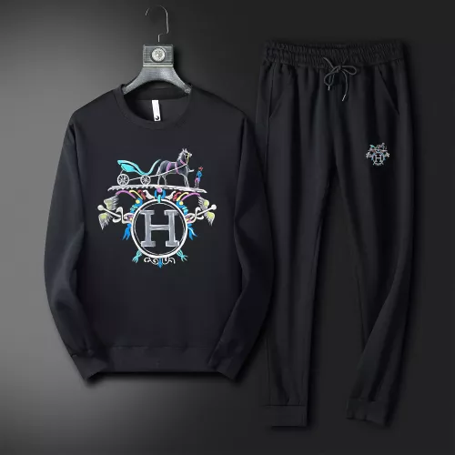 Wholesale Hermes Tracksuits Long Sleeved For Men #1370137 $72.00 USD, Wholesale Quality Replica Hermes Tracksuits
