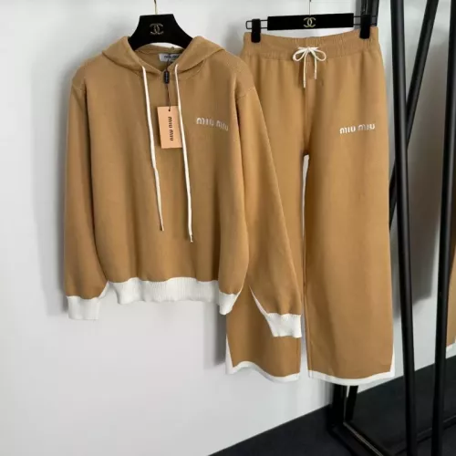 Wholesale MIU MIU Tracksuits Long Sleeved For Women #1370150 $88.00 USD, Wholesale Quality Replica MIU MIU Tracksuits