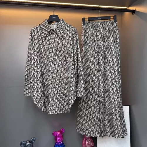 Wholesale Christian Dior Pajamas Long Sleeved For Women #1370165 $98.00 USD, Wholesale Quality Replica Christian Dior Tracksuits