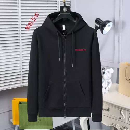 Wholesale Prada Hoodies Long Sleeved For Unisex #1370217 $52.00 USD, Wholesale Quality Replica Prada Hoodies