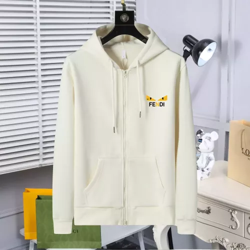 Wholesale Fendi Hoodies Long Sleeved For Unisex #1370248 $52.00 USD, Wholesale Quality Replica Fendi Hoodies