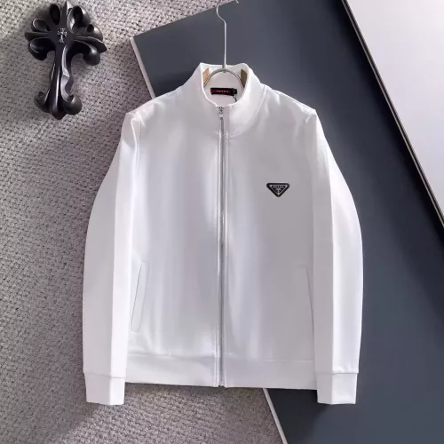 Replica Prada Tracksuits Long Sleeved For Men #1370293 $82.00 USD for Wholesale