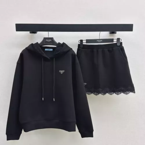 Wholesale Prada Tracksuits Long Sleeved For Women #1370311 $85.00 USD, Wholesale Quality Replica Prada Tracksuits