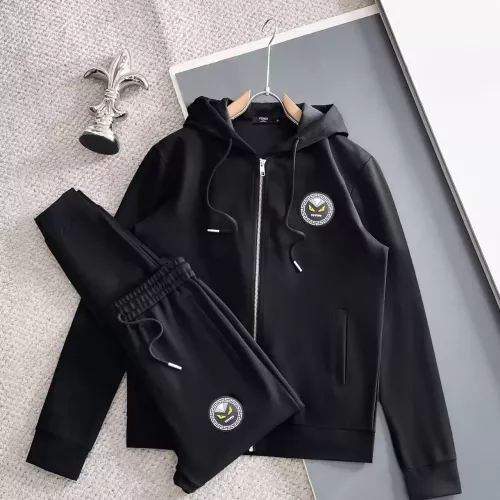 Wholesale Fendi Tracksuits Long Sleeved For Men #1370330 $82.00 USD, Wholesale Quality Replica Fendi Tracksuits