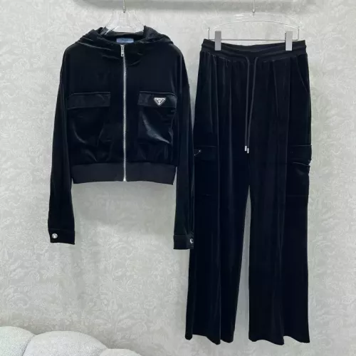 Wholesale Prada Tracksuits Long Sleeved For Women #1370337 $162.00 USD, Wholesale Quality Replica Prada Tracksuits