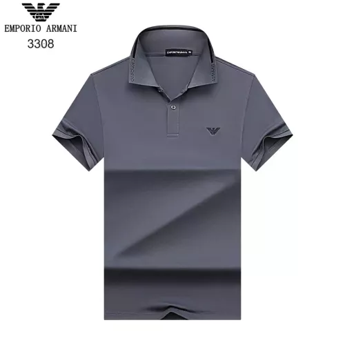 Wholesale Armani T-Shirts Short Sleeved For Men #1370352 $32.00 USD, Wholesale Quality Replica Armani T-Shirts