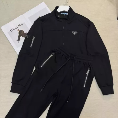 Replica Prada Tracksuits Long Sleeved For Women #1370361 $88.00 USD for Wholesale