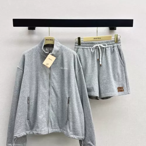 Wholesale MIU MIU Tracksuits Long Sleeved For Women #1370362 $88.00 USD, Wholesale Quality Replica MIU MIU Tracksuits