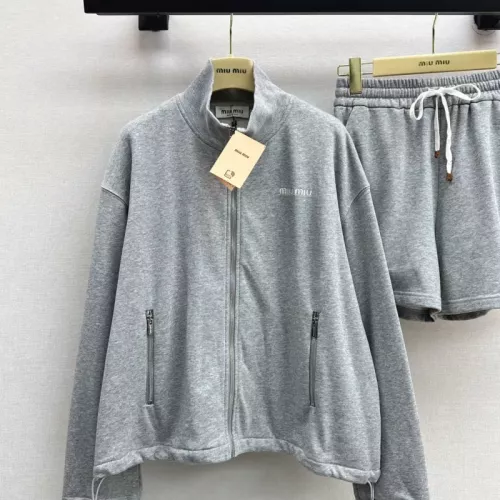 Replica MIU MIU Tracksuits Long Sleeved For Women #1370362 $88.00 USD for Wholesale