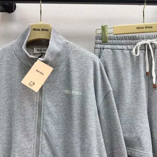 Replica MIU MIU Tracksuits Long Sleeved For Women #1370362 $88.00 USD for Wholesale