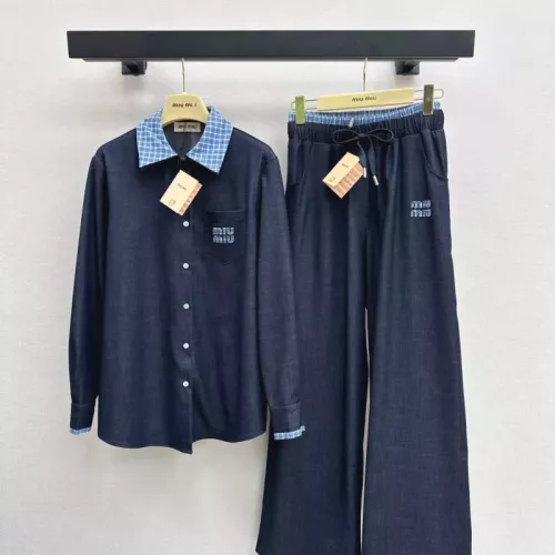 Wholesale MIU MIU Tracksuits Long Sleeved For Women #1370363 $125.00 USD, Wholesale Quality Replica MIU MIU Tracksuits