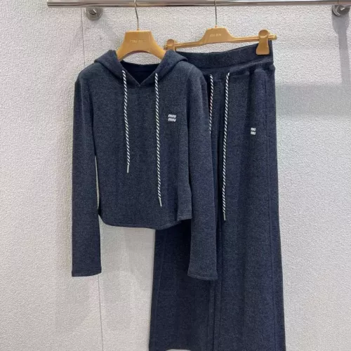Wholesale MIU MIU Tracksuits Long Sleeved For Women #1370364 $85.00 USD, Wholesale Quality Replica MIU MIU Tracksuits