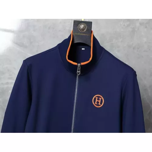 Replica Hermes Tracksuits Long Sleeved For Men #1370388 $82.00 USD for Wholesale