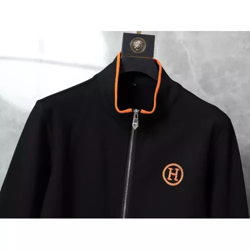 Replica Hermes Tracksuits Long Sleeved For Men #1370389 $82.00 USD for Wholesale