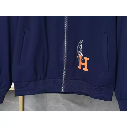 Replica Hermes Tracksuits Long Sleeved For Men #1370390 $82.00 USD for Wholesale