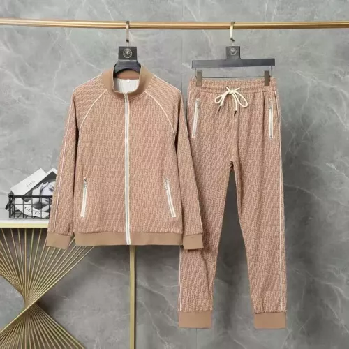 Wholesale Fendi Tracksuits Long Sleeved For Men #1370394 $82.00 USD, Wholesale Quality Replica Fendi Tracksuits
