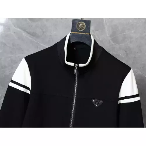 Replica Prada Tracksuits Long Sleeved For Men #1370400 $82.00 USD for Wholesale