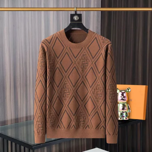Wholesale Christian Dior Sweaters Long Sleeved For Men #1370413 $45.00 USD, Wholesale Quality Replica Christian Dior Sweaters