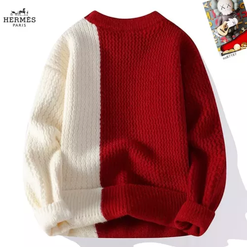 Replica Hermes Sweaters Long Sleeved For Men #1370424 $48.00 USD for Wholesale