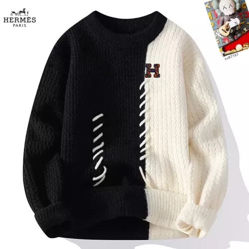Wholesale Hermes Sweaters Long Sleeved For Men #1370426 $48.00 USD, Wholesale Quality Replica Hermes Sweaters
