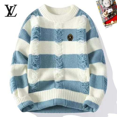 Wholesale Louis Vuitton LV Sweaters Long Sleeved For Men #1370428 $48.00 USD, Wholesale Quality Replica Louis Vuitton LV Sweaters