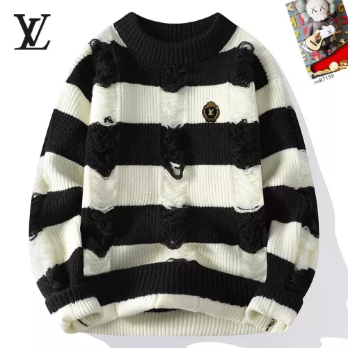 Wholesale Louis Vuitton LV Sweaters Long Sleeved For Men #1370429 $48.00 USD, Wholesale Quality Replica Louis Vuitton LV Sweaters