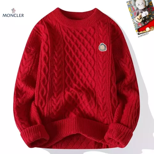 Wholesale Moncler Sweaters Long Sleeved For Men #1370433 $48.00 USD, Wholesale Quality Replica Moncler Sweaters