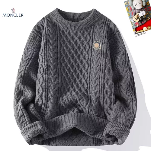 Wholesale Moncler Sweaters Long Sleeved For Men #1370436 $48.00 USD, Wholesale Quality Replica Moncler Sweaters