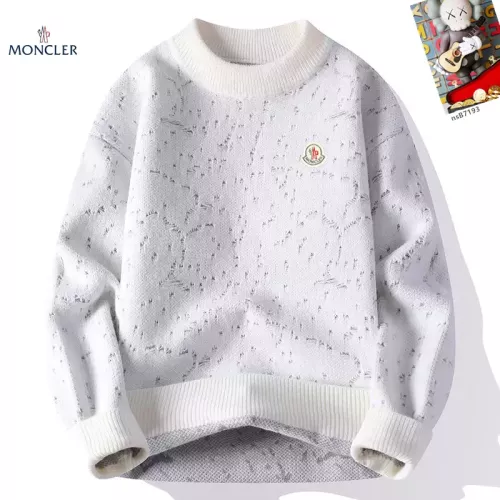 Wholesale Moncler Sweaters Long Sleeved For Men #1370443 $48.00 USD, Wholesale Quality Replica Moncler Sweaters
