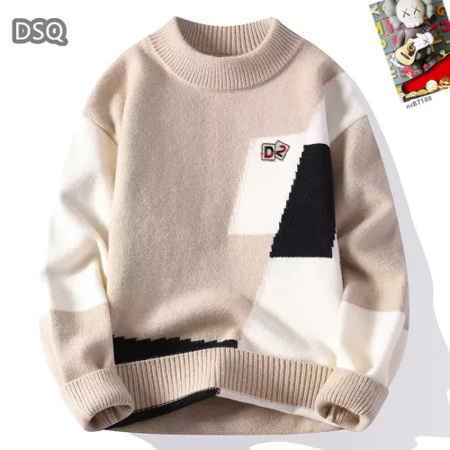 Wholesale Dsquared Sweaters Long Sleeved For Men #1370449 $48.00 USD, Wholesale Quality Replica Dsquared Sweaters