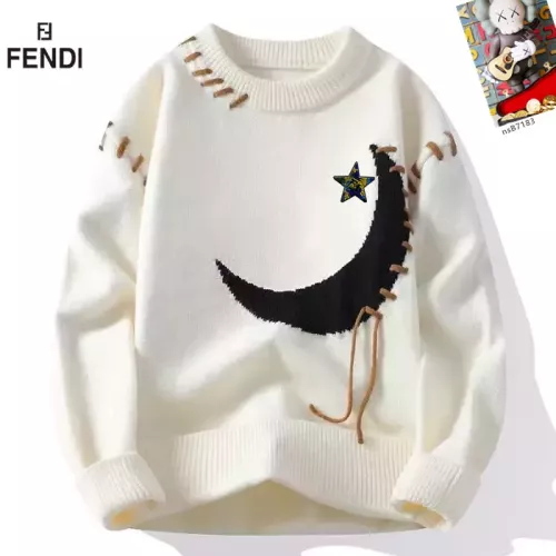 Wholesale Fendi Sweaters Long Sleeved For Men #1370452 $48.00 USD, Wholesale Quality Replica Fendi Sweaters