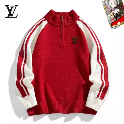 Wholesale Louis Vuitton LV Sweaters Long Sleeved For Men #1370458 $48.00 USD, Wholesale Quality Replica Louis Vuitton LV Sweaters