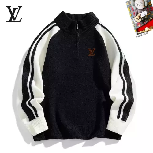 Wholesale Louis Vuitton LV Sweaters Long Sleeved For Men #1370459 $48.00 USD, Wholesale Quality Replica Louis Vuitton LV Sweaters