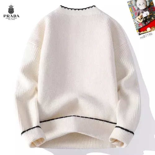 Replica Prada Sweaters Long Sleeved For Men #1370460 $48.00 USD for Wholesale